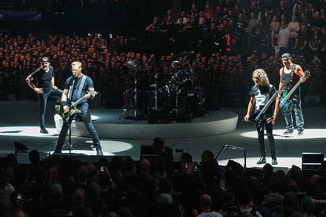 Metallica Live v O2, Londýn, Anglie, 22. října 2017